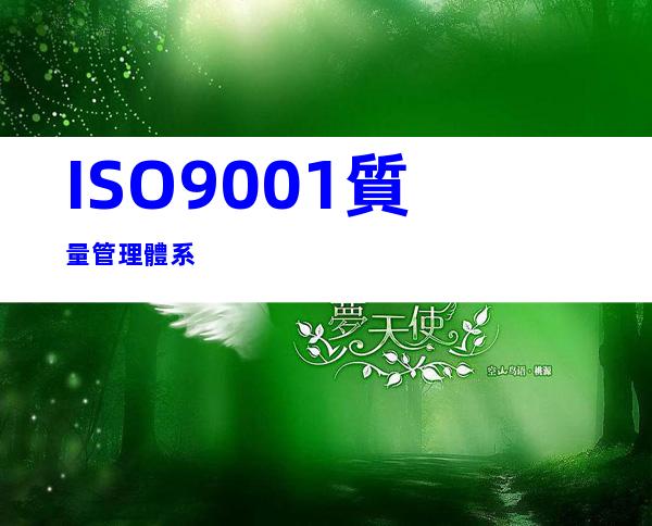 ISO9001質量管理體系